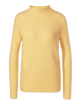 Kaschmir-Pullover mit Stehkragen