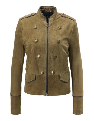 Velourslederjacke