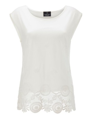 Shirt mit Spitze